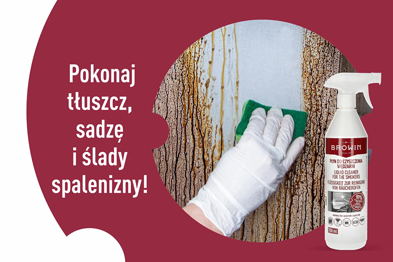 Pokonaj tłuszcz, sadzę i ślady spalenizny!