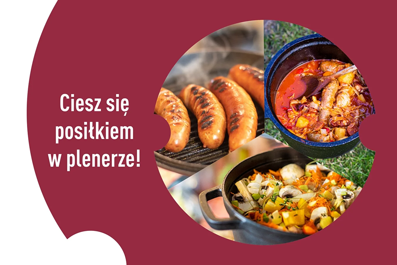Biesiadowanie na łonie natury - teraz to proste