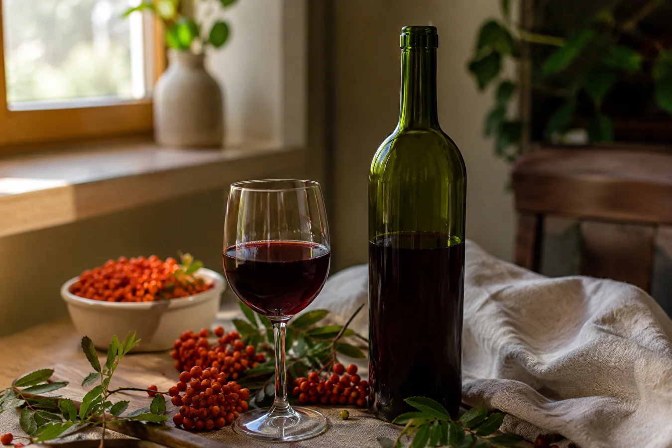 Wino z jarzębiny