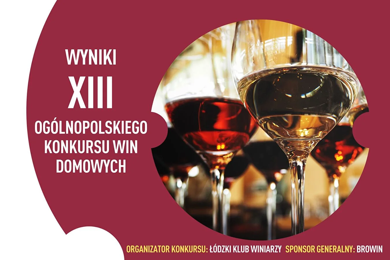 Wyniki XIII Ogólnopolskiego Konkursu Win Domowych