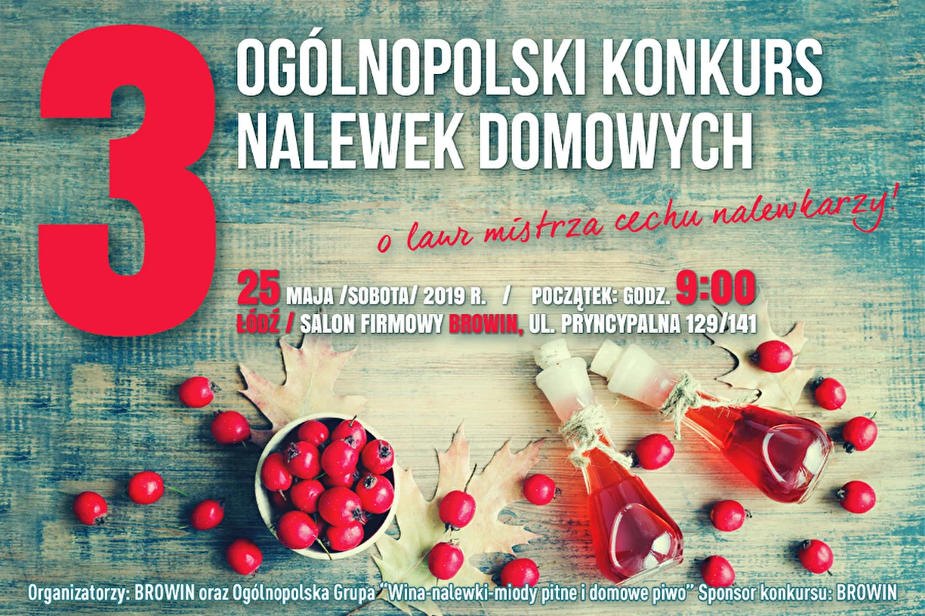 III Ogólnopolski Konkurs Nalewek Domowych