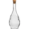 Butelka Herbowa 0,5 L z  korkiem  - 1 ['butelka szklana', ' butelka ozdobna', ' butelka z korkiem', ' butelka na nalewkę']
