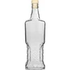 Butelka Kredensowa 0,5 L z korkiem  - 1 ['butelka szklana ozdobna', ' butelka z korkiem naturalnym', ' butelka na nalewki']