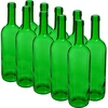 Butelka na wino 0,75 L zielona - zgrzewka 10 szt.  - 1 ['butelka do alkoholu', ' butelki ozdobne na alkohol', ' butelka szklana na alkohol', ' butelki do bimbru na wesele', ' butelka na nalewkę', ' butelki do nalewek ozdobne', ' butelka na wino', ' butelka do wina', ' butelka bordeaux']