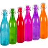 Butelka szklana 1 L z hermetycznym zamknięciem - w różnych kolorach ['różowa butelka', ' butelka Barbie', ' butelka Hulk', ' butelka Kraina lodu', ' butelka na wodę', ' butelka na lemoniadę', ' butelka do podlewania kwiatów', ' butelka dekoracyjna', ' butelka z zamykaniem hermetycznym']