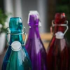 Butelka szklana 1 L z hermetycznym zamknięciem - w różnych kolorach - 6 ['różowa butelka', ' butelka Barbie', ' butelka Hulk', ' butelka Kraina lodu', ' butelka na wodę', ' butelka na lemoniadę', ' butelka do podlewania kwiatów', ' butelka dekoracyjna', ' butelka z zamykaniem hermetycznym']