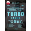 Drożdże gorzelnicze Turbo Carbo - 3 ['czysta fermentacja', ' drożdże z węglem aktywnym', ' drożdże turbo z węglem aktywnym', ' ładny zapach nastawu gorzelniczego']