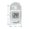 Elektroniczny termometr -20°C - +50°C - 3 ['termometr', ' termometr uniwersalny', ' termometr elektroniczny', ' termometr zaokienny', ' termometr zewnętrzny', ' termometr wewnętrzny', ' termometr do pomieszczeń', ' termometr z przyssawką']