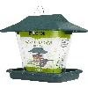 Plastikowy karmnik dla ptaków zielony,19,5x14,5 cm - 3 ['karmnik dla ptaków', ' plastikowy karmnik dla ptaków', ' dokarmianie ptaków zimą', ' zielony karmnik']