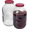 Słoik 5L z ornamentem zakrętka bordo fi 100 - 5 ['słoik 5l', ' słoik z zakrętką', ' Słoik na nalewki', ' do nalewek', ' słoik do alkoholu', ' słoik do kiszenia', ' słoik na poncz', ' słoik na lemoniadę', ' słoik 5L', ' słoik z zakrętką', ' słoik ozdobny', ' słoik dekoracyjny', ' słoik na przetwory', ' słój', ' słoik szklany', ' metalowa zakrętka', ' zakrętka fi 100', ' słój 5L']