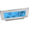 Stacja pogodowa RCC, DCF – elektroniczna, bezprzewodowa, podświetlana czujnik, biała - 5 ['stacja pogodowa', ' domowa stacja pogodowa', ' temperatura', ' temperatura otoczenia', ' kontrola temperatury', ' termometr elektroniczny', ' termometr z czujnikiem', ' termometr wewnętrzny', ' termometr zewnętrzny', ' termometr na zewnątrz', ' stacja pogodowa']