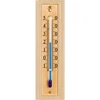 Termometr pokojowy ze złotą skalą (-10°C do +50°C) 12cm, mix - 2 ['termometr wewnętrzny', ' termometr pokojowy', ' termometr do wewnątrz', ' termometr domowy', ' termometr', ' termometr drewniany pokojowy', ' termometr czytelna skala', ' termometr do powieszenia', ' tradycyjny termometr']