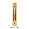 Termometr pokojowy ze złotą skalą (-10°C do +60°C) 28cm mix - 5 ['termometr wewnętrzny', ' termometr pokojowy', ' termometr do wewnątrz', ' termometr domowy', ' termometr', ' termometr drewniany pokojowy', ' termometr czytelna skala', ' termometr złota skala', ' termometr do powieszenia']