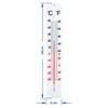 Termometr uniwersalny biały (-40°C do +50°C) 40cm - 2 ['termometr', ' termometr uniwersalny', ' termometr z tworzywa', ' termometr czytelna skala', ' termometr z podwójną skalą', ' termometr do pomieszczeń o dużej wilgotności']