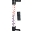 Termometr zewnętrzny antracytowy (-60°C do +50°C) 23cm  - 1 ['termometr zaokienny', ' jaka temperatura']