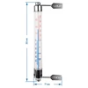 Termometr zewnętrzny z metalową oprawą (-50°C do +50°C) 20cm - 2 ['termometr zewnętrzny bezrtęciowy', ' termometr', ' termometr zaokienny', ' termometr czytelna skala', ' termometr z tworzywa', ' termometr na okno', ' termometr na balkon', ' termometr dwustronny', ' termometr samoprzylepny']