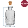 Zestaw buteleczek z korkami, 240 ml - 4szt. - 5 ['zestaw buteleczek', ' szklane mini buteleczki', ' butelka 240 ml', ' buteleczka', ' buteleczki', ' szklane małe butelki', ' szklane małe buteleczki', ' buteleczka na alkohol', ' mini buteleczki', ' buteleczka szklana z koreczkiem', ' buteleczka na próbki', ' miniaturowa butelka', ' szklane buteleczki korkowe', ' buteleczki dla gości']