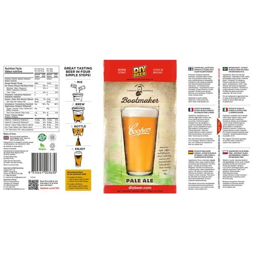 Brewkit Coopers Bootmaker Pale Ale - 5 ['pale ale', ' brewkit', ' piwo']