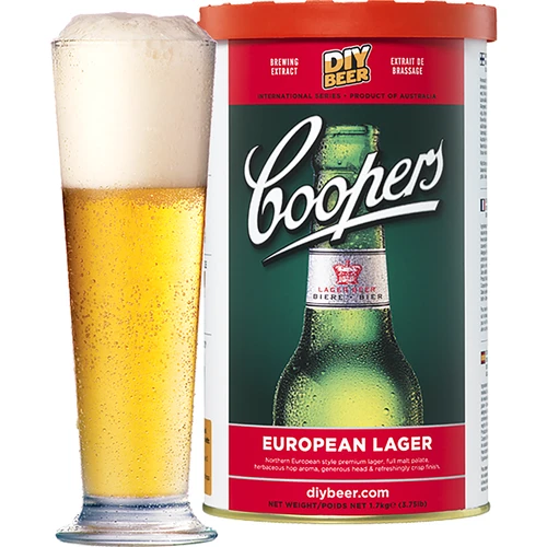 Brewkit Coopers European Lager  - 1 ['lager', ' jasne', ' jasny lager', ' piwo', ' brewkit']