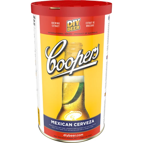 Brewkit Coopers Mexican Cerveza - 2 ['lager', ' lekkie', ' jasny lager', ' brewkit', ' piwo']