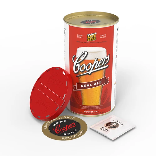 Brewkit Coopers Real Ale - 3 ['real ale', ' ale', ' górnej fermentacji', ' brewkit', ' piwo']