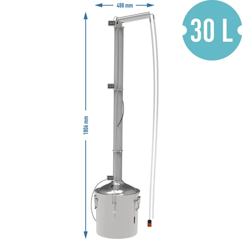 Destylator Hawkstill Aabratek 1.0 Elektryczny, 30 L - 17 ['destylator Browin', ' destylatory modułowe', ' destylator na 30 L', ' destylator modułowy', ' destylator Aabratek', ' nowatorski aabratek', ' głowica z wyjmowaną spiralą', ' Aabratek z wyjmowaną spiralą', ' czysty destylat', ' zestaw destylacyjny', ' wypukła pokrywa', ' pokrywa typu convex', ' pojemnik destylacyjny z pokrywą', ' najlepszy zestaw do destylacji', ' zestaw destylacyjny do rozbudowy', ' destylacja na różnych źródłach ciepła', ' innowacyjny destylator', ' polecany destylator']