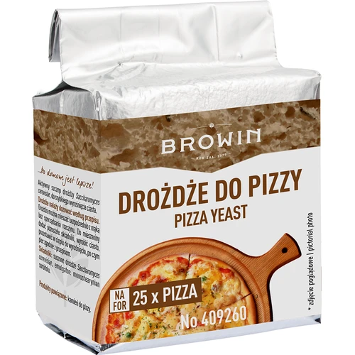 Drożdże do pizzy - 100 g  - 1 ['do wypieku pizzy', ' drożdże piekarskie', ' drożdże suszone', ' drożdże pizzowe', ' do wypieku focacci', ' pizza', ' focaccia']