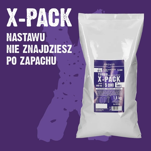 Drożdże Turbo X-Pack 1,8 kg - profesjonalne, dla dużych nastawów - 6 ['drożdże gorzelnicze', ' drożdże do alkoholu', ' drożdże turbo', ' drożdże 18%', ' drożdże do bimbru', ' do samogonu', ' drożdże gorzelnicze na 500 litrów', ' duże nastawy', ' czysta fermentacja', ' cukrówki', ' do nastawów', ' do nastawów z cukru', ' spokojna fermentacja', ' ładny zapach podczas fermentacji', ' stabilna fermentacja', ' łatwe klarowanie', ' destylacja', ' drożdże x', ' drożdże Browin', ' drożdże 1', '8 kg', ' drożdże alko', ' polecane drożdże', ' drożdże wysokiej jakości', ' drożdże suszone z pożywką', ' łatwe klarowanie nastawu', ' duża paczka drożdży']