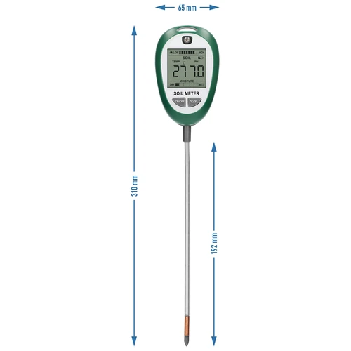 Elektroniczny tester podłoża 4 w 1 - 13 ['elektroniczny tester gleby', ' miernik wilgotności ziemi dla roślin', ' miernik wilgotności gleby', ' miernik wilgotności gleby dla roślin', ' miernik kwasowości gleby', ' miernik nasłonecznienia gleby', ' miernik temperatury podłoża', ' optymalne warunki dla uprawy roślin', ' elektroniczne urządzenie do mierzenia parametrów gleby', ' miernik jakości gleby', ' tester wilgotności gleby', ' wielofunkcyjny tester podłoża', ' nowoczesny miernik podłoża dla roślin']