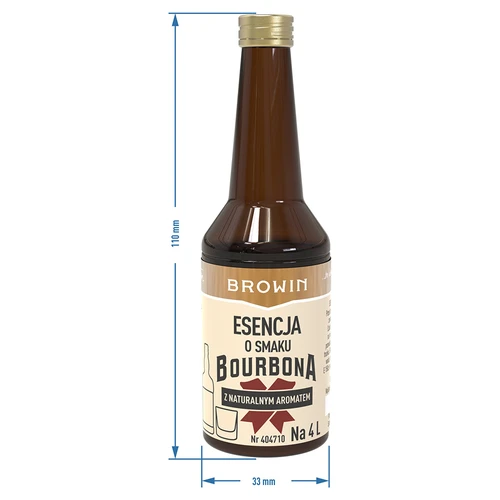 Esencja o smaku Bourbona na 4 L, 40ml - 7 ['esencja do alkoholu', ' esencje do alkoholu', ' zaprawki do wódki', ' zaprawka do alkoholu', ' esencja burbon', ' aromat do alkoholu', ' esencja do bimbru', ' esencja z naturalnym aromatem', ' domowy bourbon', ' zaprawka do bourbonu', ' burbon']