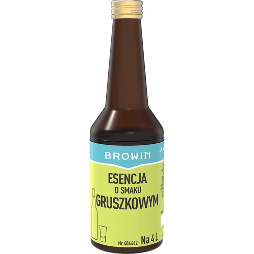 Esencja o smaku gruszkowym - likier gruszkowy, zaprawka 40 ml  - 1 ['esencja gruszkowa', ' esencja do wódki', ' zaprawka', ' gruszkówka', ' zaprawka do alkohol', ' esencja do drinków', ' aromat gruszki Williams', ' aromat do alkoholu', ' esencje do bimbru']