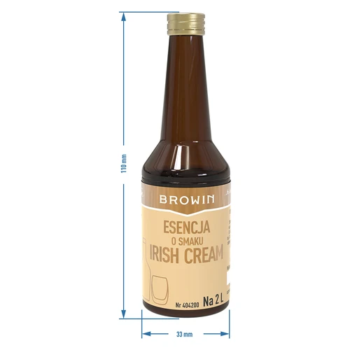 Esencja o smaku irish cream na 2 L - 40 ml - 7 ['esencja smaku', ' esencja irish cream', ' esencja', ' zaprawka do alkoholu', ' aromaty do alkoholu', ' esencje do bimbru', ' zaprawy do bimbru', ' aromaty', ' aromat', ' zaprawka irish cream', " zaprawka Bailey's"]