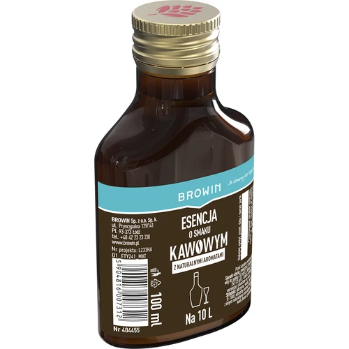 Esencja o smaku kawowym 100 ml - 2 ['zaprawka do alkoholu', ' aromat do alkoholu', ' do wódki', ' alkohole domowe', ' aromat kawowy', ' kawa', ' esencja kawowa', ' zaprawka kawowa', ' zaprawka Kaffelikor', ' esencja kawa', ' esencje do bimbru', ' naturalny aromat', ' naturalne aromaty']