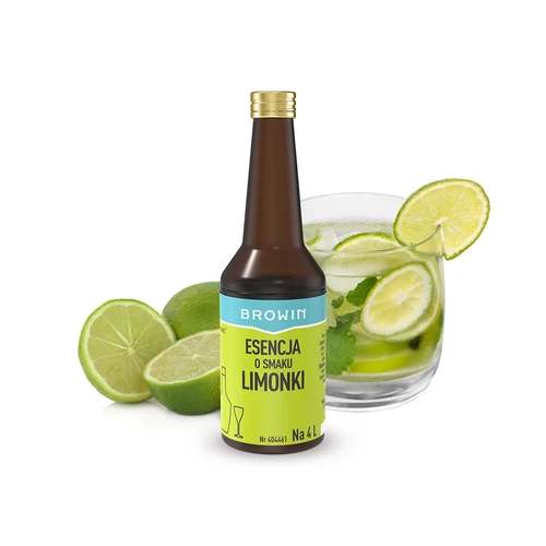 Esencja o smaku Limonki na 4 L - 40 ml - 3 ['esencja smaku', ' esencja limonka', ' esencja', ' zaprawka do alkoholu', ' aromaty do alkoholu', ' esencje do bimbru', ' zaprawy do bimbru', ' aromaty', ' aromat', ' zaprawka limonkowa', ' esencja lime']