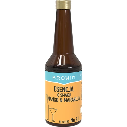 Esencja o smaku mango & marakuja na 2 L - 40ml  - 1 ['zaprawka do alkoholu', ' do wódki aromat', ' do alkoholu', ' esencja smakowa do alkoholu', ' esencja smakowa do wódki', ' jak zrobić lemoniadę', ' zaprawka mango-marakuja', ' esencja mango', ' esencja marakuja', ' aromat passion fruit', ' esencja do bimbru', ' esencje do bimbru', ' esencja gold']