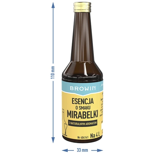 Esencja o smaku mirabelki 40 ml - 6 ['esencja smaku', ' esencja mirabelkowa', ' esencja z mirabelki', ' zaprawka', ' esencja żółta śliwka mirabelka', ' esencja zaprawka do alkoholu', ' aromaty do alkoholu', ' esencje do bimbru', ' bimber z mirabelki', ' bimber z mirabelek', ' zaprawy do bimbru', ' aromaty', ' aromat zaprawka mirabelka']