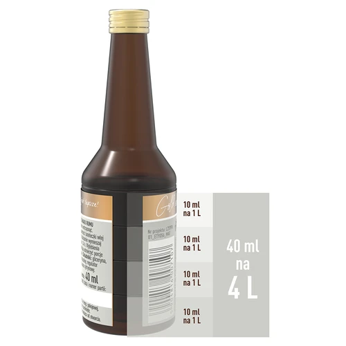 Esencja o smaku Rumu na 4 L - 40 ml - 5 ['esencja Browin', ' esencja rumowa', ' zaprawka rumowa', ' esencja biały rum', ' zaprawka o smaku rumu', ' esencja Strands', ' aromat rumu do alkoholu', ' Bacardi rum', ' cuba libre', ' mojito', ' esencja gold']