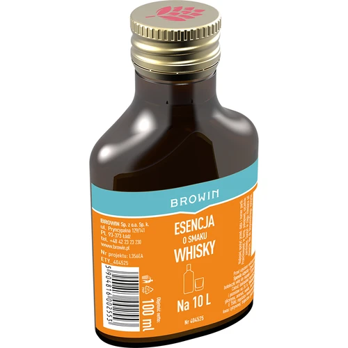 Esencja o smaku whisky na 10 L - 100 ml - 2 ['zaprawka do alkoholu', ' aromat', ' esencja do alkoholu', ' zaprawka smakowa', ' esencja smakowa', ' zaprawki do alkoholu', ' zaprawka o smaku whisky', ' zaprawka whisky', ' zaprawka whiskey', ' esencja whiskey', ' esencja 250 ml', ' zaprawka 250 ml', ' whiskey grants', ' esencje do bimbru']