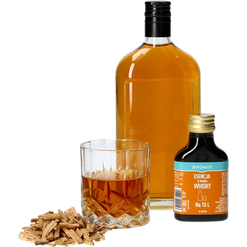 Esencja o smaku whisky na 10 L - 100 ml - 3 ['zaprawka do alkoholu', ' aromat', ' esencja do alkoholu', ' zaprawka smakowa', ' esencja smakowa', ' zaprawki do alkoholu', ' zaprawka o smaku whisky', ' zaprawka whisky', ' zaprawka whiskey', ' esencja whiskey', ' esencja 250 ml', ' zaprawka 250 ml', ' whiskey grants', ' esencje do bimbru']