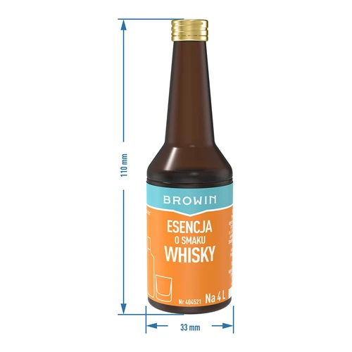 Esencja o smaku Whisky na 4 L - 40ml - 8 ['esencja smaku', ' zaprawka whisky', ' esencja whiskey', ' esencja', ' zaprawka do alkoholu', ' aromaty do alkoholu', ' esencje do bimbru', ' zaprawy do bimbru', ' aromaty', ' aromat whisky grants']