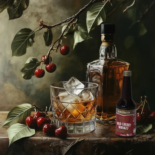 Esencja o smaku Wild Cherry Whiskey 40 ml - 7 ['zaprawka do alkoholu', ' aromat do alkoholu', ' aromat do wódki', ' esencja smakowa', ' aromat do whisky', ' whisky', ' esencja z naturalnym aromatem', ' aromat whisky', '  esencje', ' esencje do bimbru', ' esencje z dzikiej wiśni', ' whiskey']