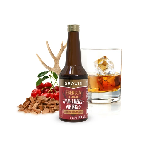 Esencja o smaku Wild Cherry Whiskey 40 ml - 3 ['zaprawka do alkoholu', ' aromat do alkoholu', ' aromat do wódki', ' esencja smakowa', ' aromat do whisky', ' whisky', ' esencja z naturalnym aromatem', ' aromat whisky', '  esencje', ' esencje do bimbru', ' esencje z dzikiej wiśni', ' whiskey']