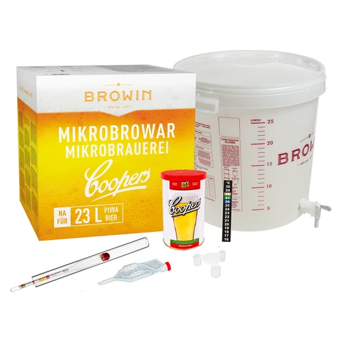 #EXP MikroBrowar ECO 2  - 1 ['prezent', ' zestaw do robienia piwa', ' zestaw z brewkitem', ' jak zrobić piwo', ' Lager', ' Dark Ale', ' akcesoria do piwa', ' fermentacja piwa', ' domowe piwo']