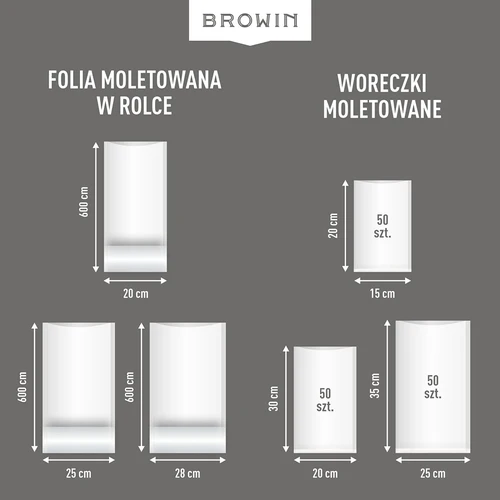 Folia moletowana w rękawie - do zgrzewarki próżniowej, 25 x 600cm - 14 ['folie moletowane', ' folie do zgrzewarki próżniowej', ' folie do pakowania próżniowego', ' folie do żywności', ' folia moletowana w rolce', ' folie do zgrzewarki', ' pakowanie próżniowe', ' przechowywanie żywności w domu', ' folie do zgrzewania', ' zalety pakowania próżniowego', ' dlaczego warto pakować próżniowo', ' przechowywanie wyrobów i produktów spożywczych', ' jak pakować żywność']