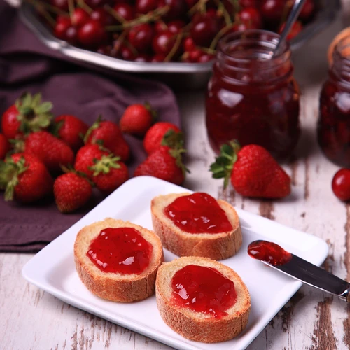 Frukta-Żel - pektyna do dżemów i konfitur, 30 g - 6 ['substancja żelująca', ' do dżemów i konfitur', ' do wegańskiej galaretki', ' pyszne dżemy', ' konfitury', ' pektyna do dżemów', ' przetwory domowe', ' przetwory z owoców', ' żelowanie owoców']