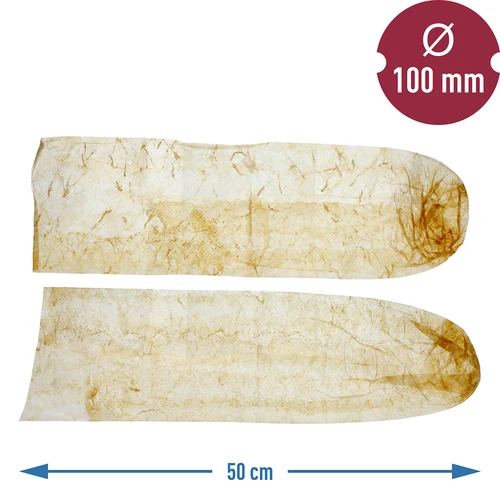 Jelita wieprzowe suszone kaliber 100 mm, 50 cm - 2 szt. - 5 ['jelita naturalne', ' jelita wieprzowe', ' jelita suszone', ' osłonki wędliniarskie', ' osłonki na kiełbasy', ' jelita do kiełbas', ' do kiełbasy wędzonej', ' do kiełbasy parzonej', ' domowa wędlina', ' domowa kiełbasa', ' kiełbasa krakowska', ' do szynkowaru', ' do szynkowara', ' jelita 100 mm']