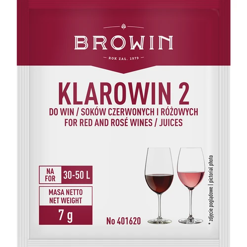 Klarowin 2 - środek klarujący  - 1 ['środek do klarowania wina', ' klarowin do wina', ' do klarowania wina', ' akcesoria do winiarstwa', ' domowe wino']