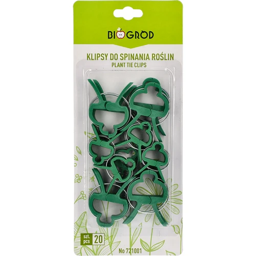 Klipsy do spinania roślin 20szt. (8xduże/12xmałe) - 3 ['tabliczki do roślin', ' tabliczki do opisywania roślin', ' do opisywania roślin', ' tablice informacyjne do roślin', ' tablice do roślin']