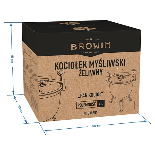 Kociołek żeliwny myśliwski 7 L - Pan kocioł - 5 ['kociołek żeliwny', ' kociołek na palenisko', ' kociołek węgierski', ' garnek myśliwski', ' prezent', ' grill']