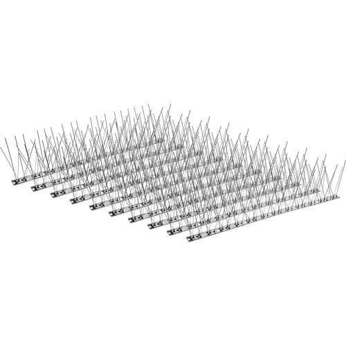 Kolce na ptaki, na metalowej listwie, 10 szt. - 2 ['odstraszacz ptaków', ' kolce przeciw ptakom', ' kolce na ptaki', ' odstraszacz metalowe kolce', ' stalowe kolce na gołębie', ' kolce na parapet', ' listwa z kolcami przeciw ptakom', ' listwa z kolcami na ptaki', ' nierdzewne listwy na ptaki', ' ochrona przed ptakami', ' ochrona przed gołębiami', ' ochrona elewacji przed ptakami', ' odstraszanie ptaków', ' czysty parapet', ' kolce na metalowej listwie', ' zestaw kolców na ptaki', ' skuteczna ochrona przed gołębiami', ' ptakami', ' kolce odstraszające ptaki', ' listwy do odstraszania ptaków', ' jak skutecznie odstraszać ptaki', ' kolce bezpieczne dla ptaków', ' listwy z kolcami bezpieczne dla ptaków']